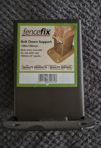 Fencefix concrete bolt down - down, 4"