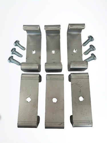 Concrete fence post brackets - concrete,