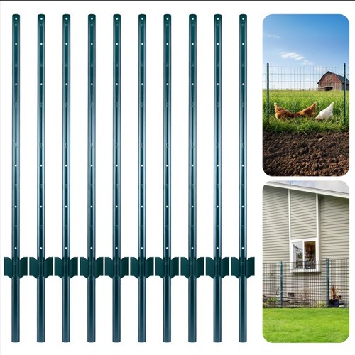 Metal fence posts - metal, 4ft
