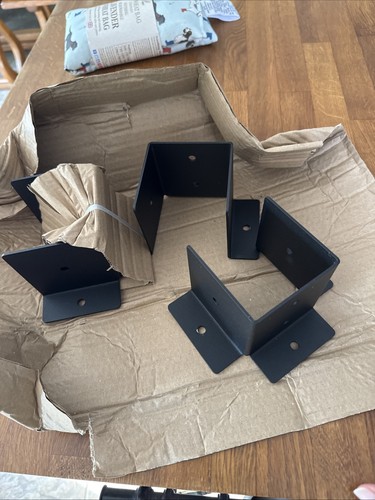 Fence post brackets - fence,