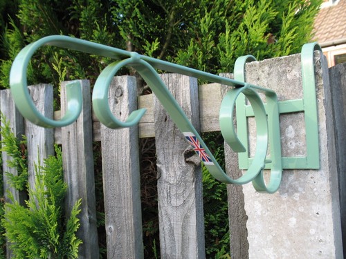 Concrete fence post bracket - fence,