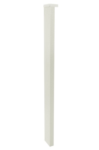 Concrete fence post one sided - concrete,