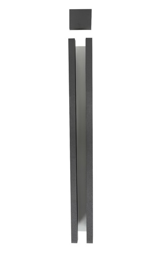 Slotted concrete post end - post,