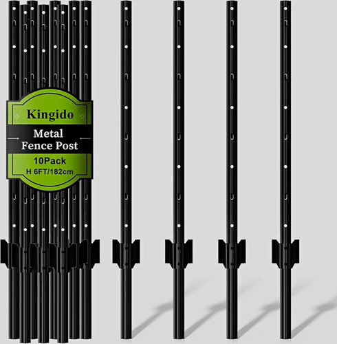 Pack post metal fence - u,