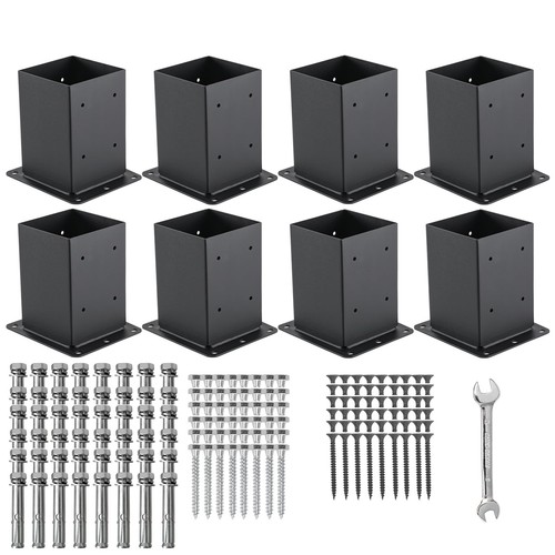 Axwhys 4x4 post base pcs - 4x4,
