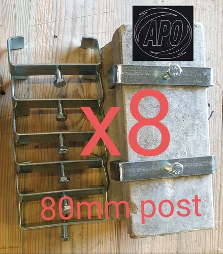 Non rust zinc - 8x, (80mm