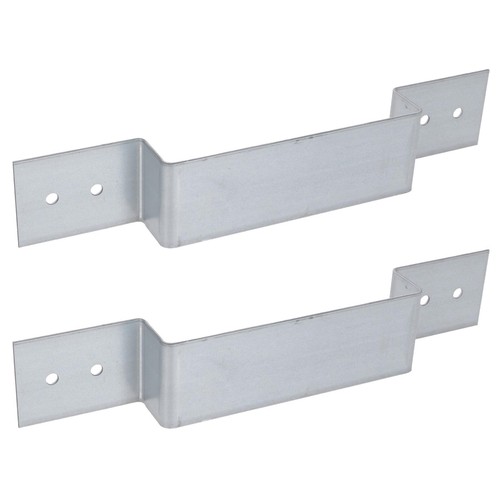 Fence panel security bracket - fence,