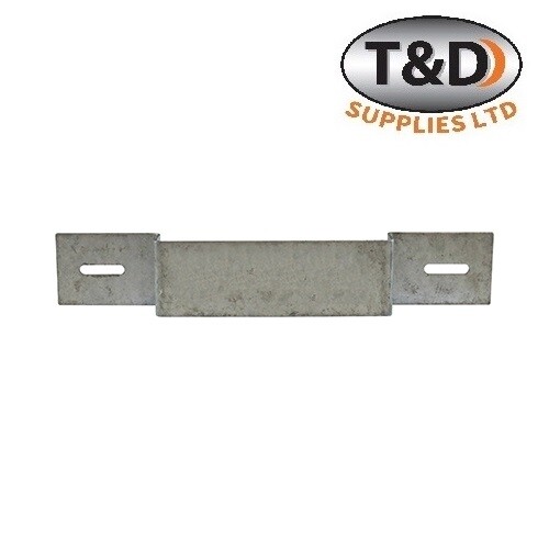 Galvanised fence panel - galvanised,