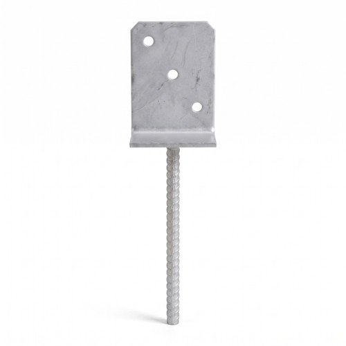 Galvanised shape concrete in - galvanised, concrete-in